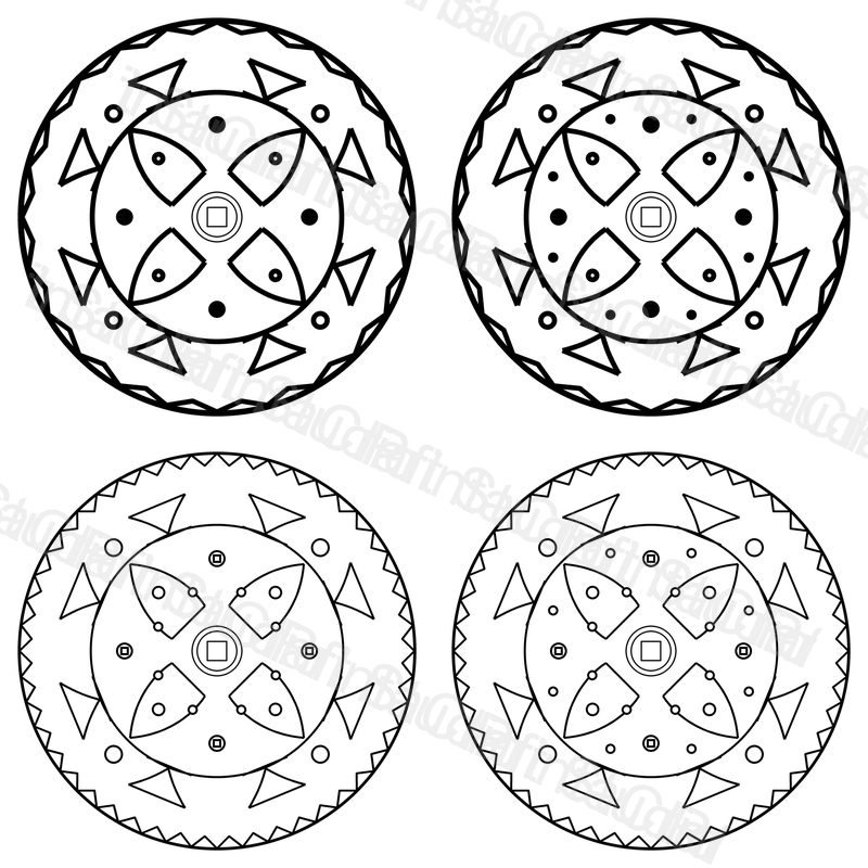 Floral Paper Cut Templates